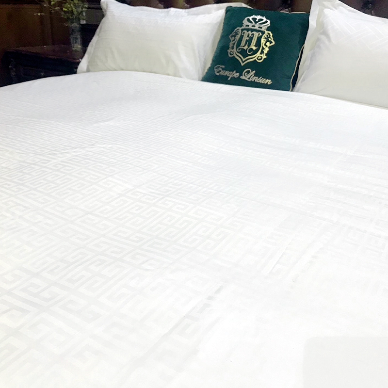 Češljani dugački pamuk 80s 80s Sateen Jacquard 400T hotelska posteljina