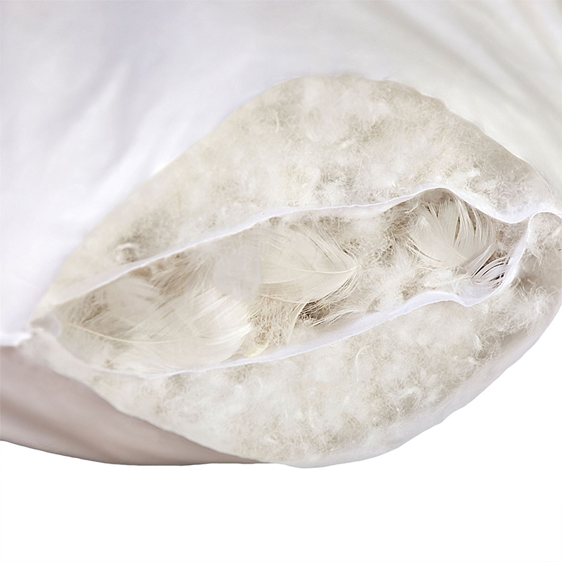 Kako točno dodavanje malog guskog perja (2-4 cm) u jastucima za spavanje hotela s goose dolje pomaže rastjerati pritisak?