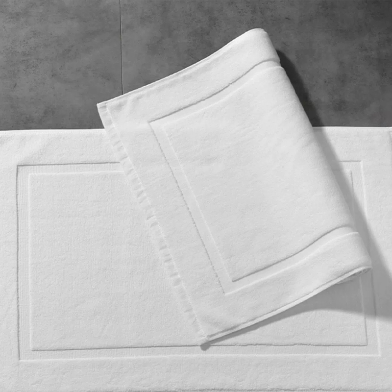 100 % pamuk 32S/2 Forme Frame Frame Bath Mat Hotel